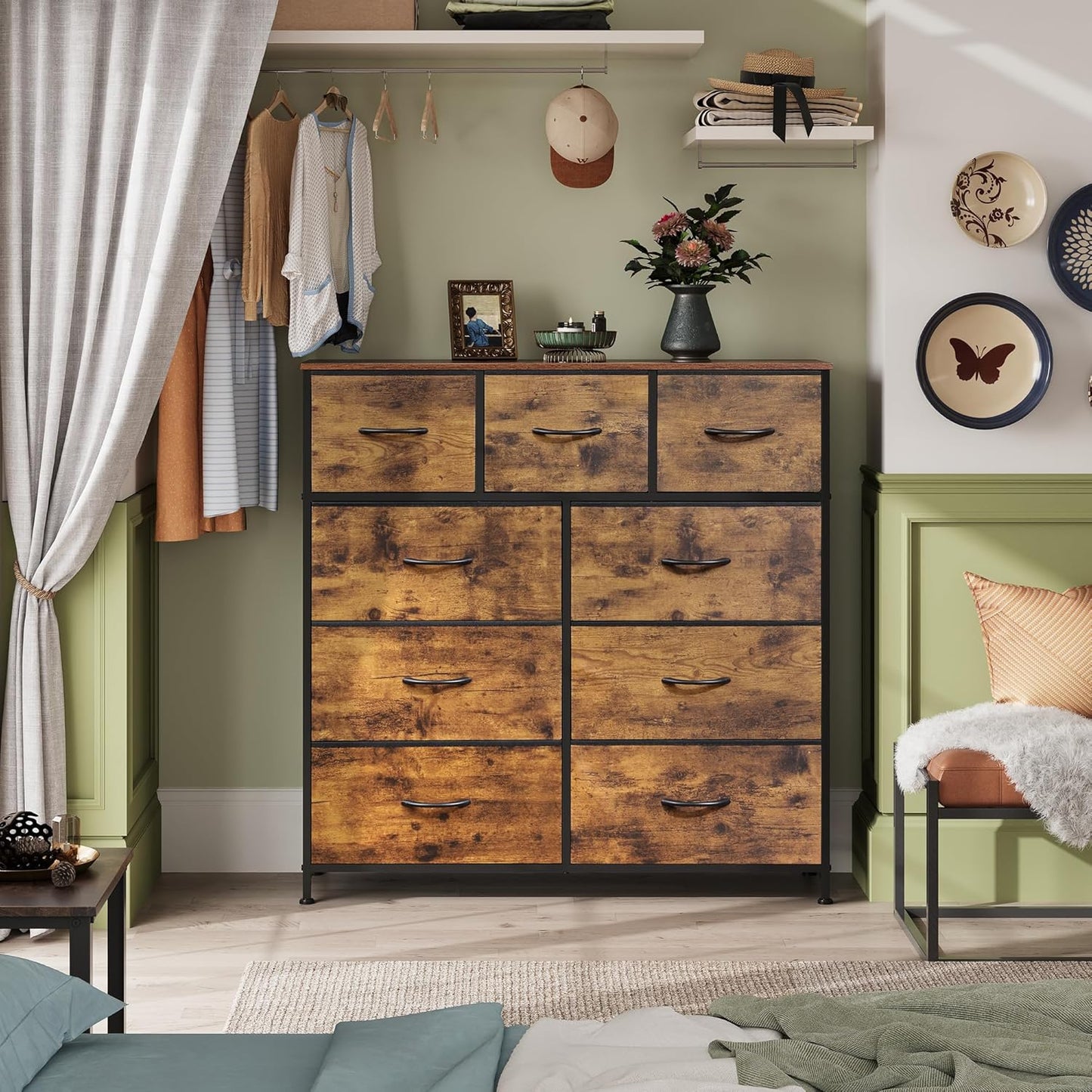 9-Drawer Storage Tower